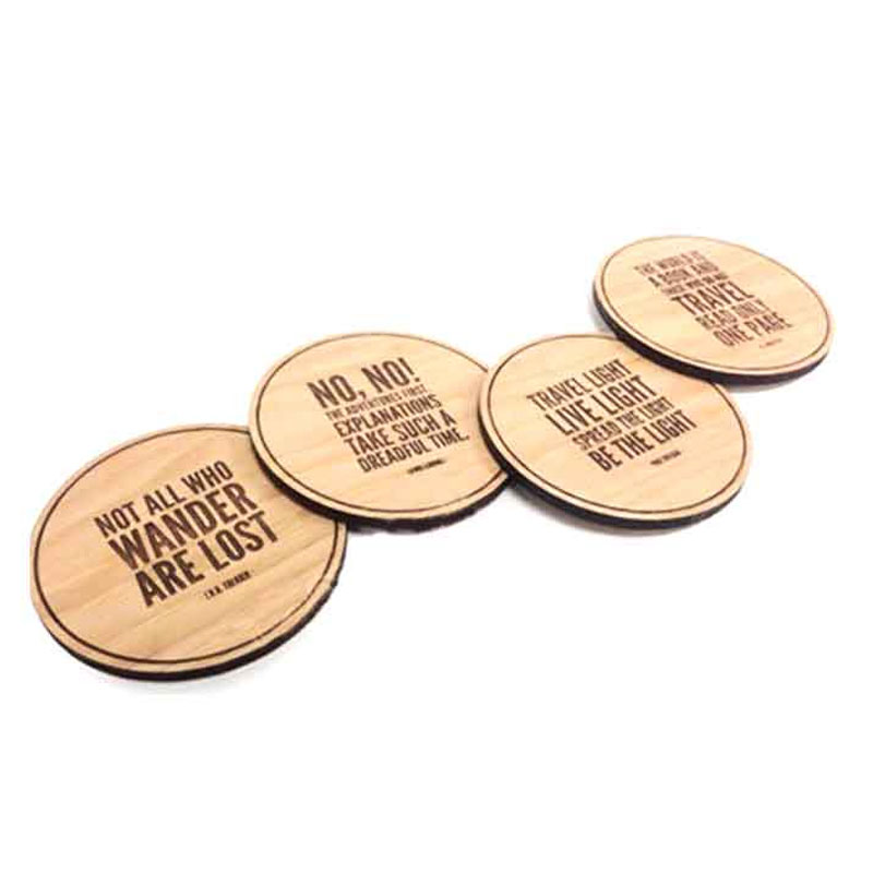 Wooden Promo Coasters