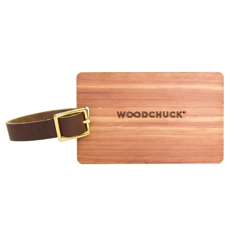 Wooden Luggage Tag