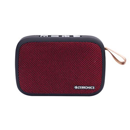 Zebronics Zeb-Delight Bluetooth Speakers - Red