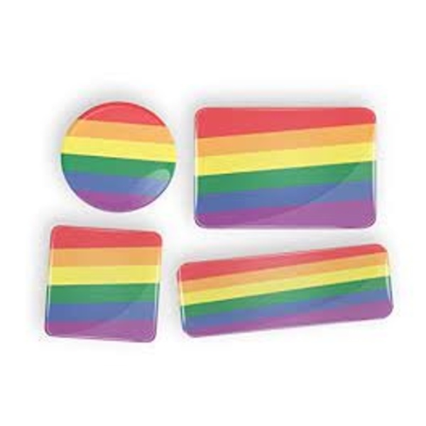 LGBTQ Pride Acrylic Badges
