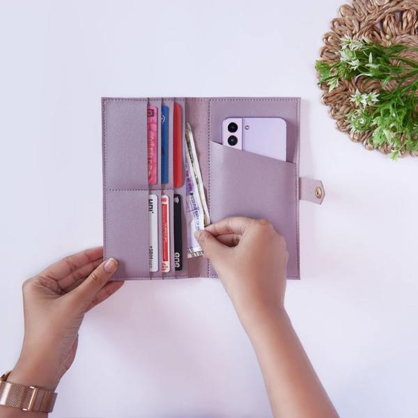 Womens Pouch cum Travel Wallet 
