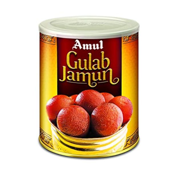 Amul Mithai Gulab Jamun 1 Kg Tin