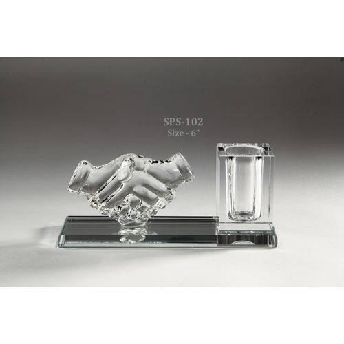 Crystal Hand Pen stand