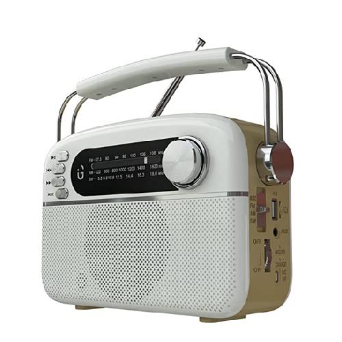 iGear Evoke Retro Modern style Radio and MP3 player