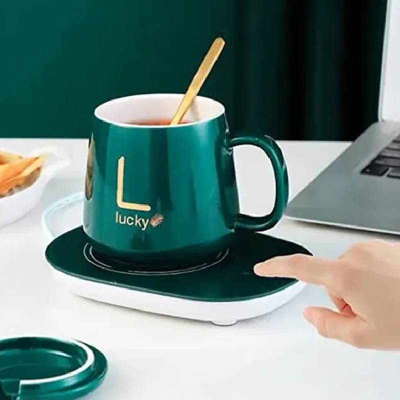 Ceramic Coffee OR Tea Mug with Warming Electric Induction
