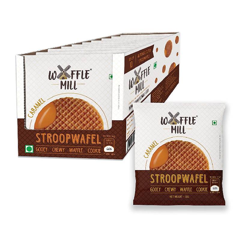 Waffle Mill - Stroopwafels - Caramel - Box of 5