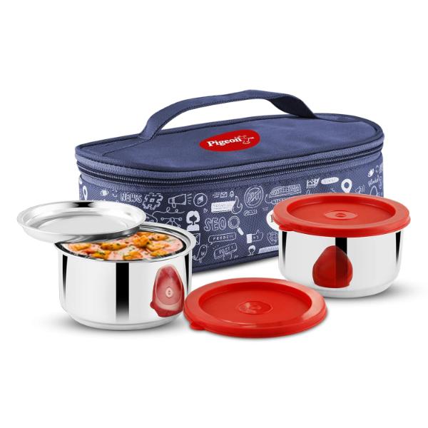 Pigeon Lunch Box Nutri Fresh Stainless Steel Insulated Tiffin Box