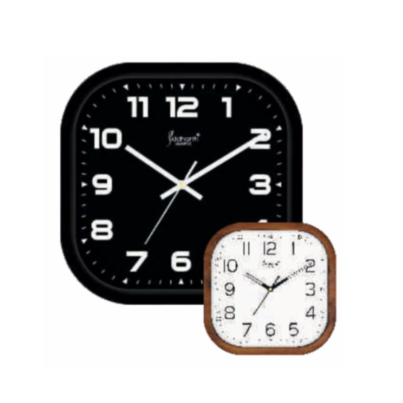 Square wall clock Model No-1203