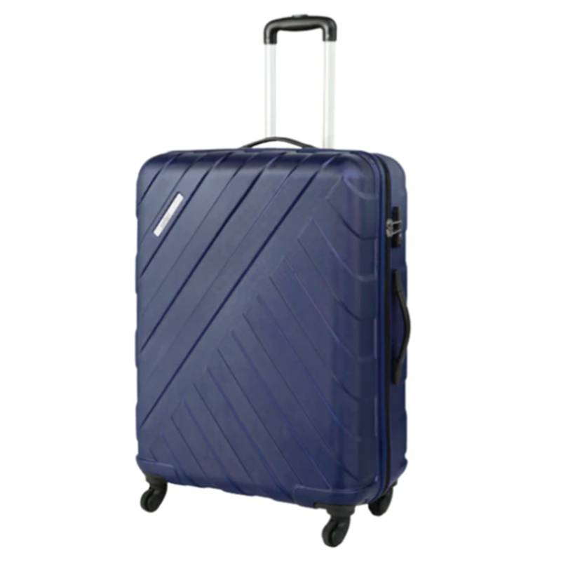 Safari Harbour 55 Cms Polycarbonate Blue Cabin TSA Lock 4 wheels Hard Suitcase