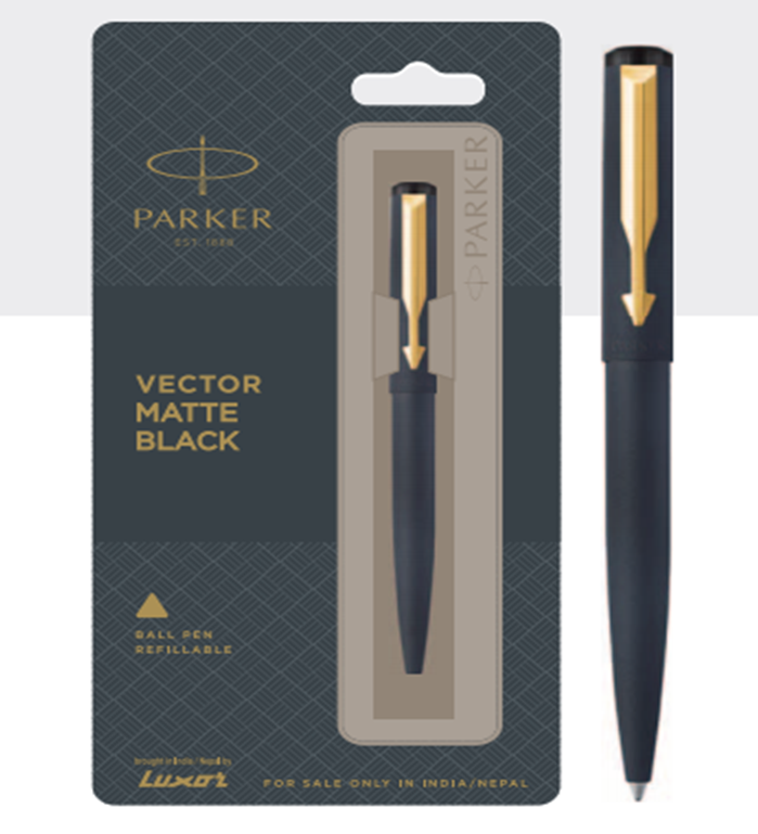 Parker Vector Matte Black Pen