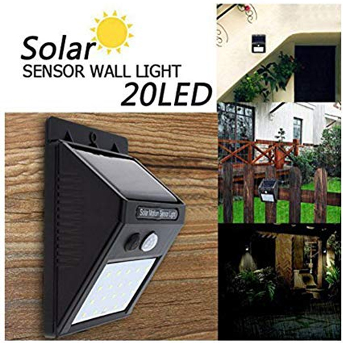 Solar Sensor Wall Light 