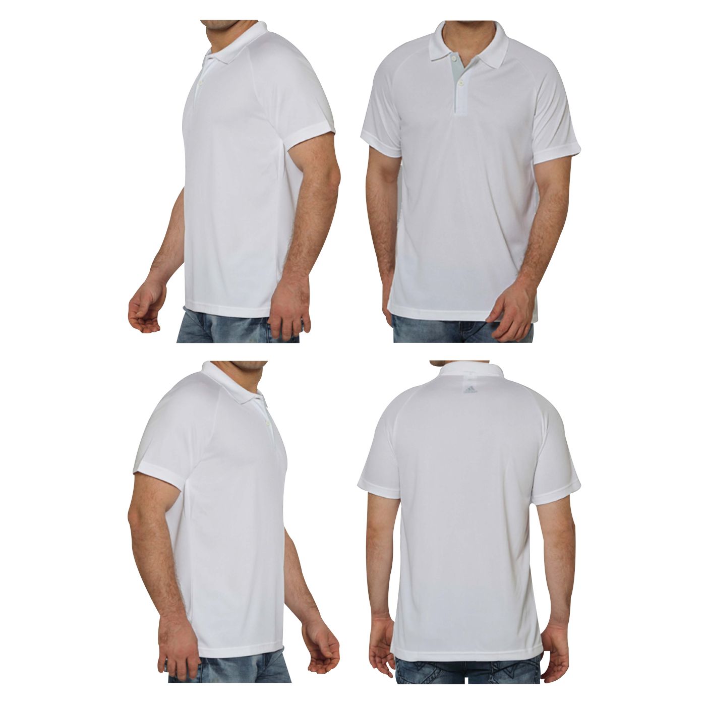 Adidas Dry Fit White T Shirt