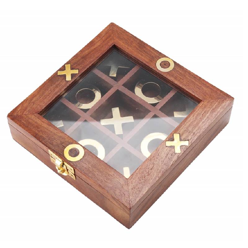 Tic Tac Toe - Wooden Board Game