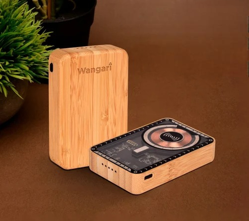Juniper Bamboo 10000 mAh Transparent MagSafe Power Bank