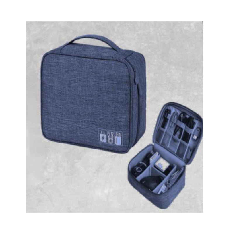 Blue Travel Kit Organiser - Gadget Pouch